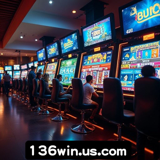Tela do slot Gates of Olympus by Pragmatic na 136win.us.com